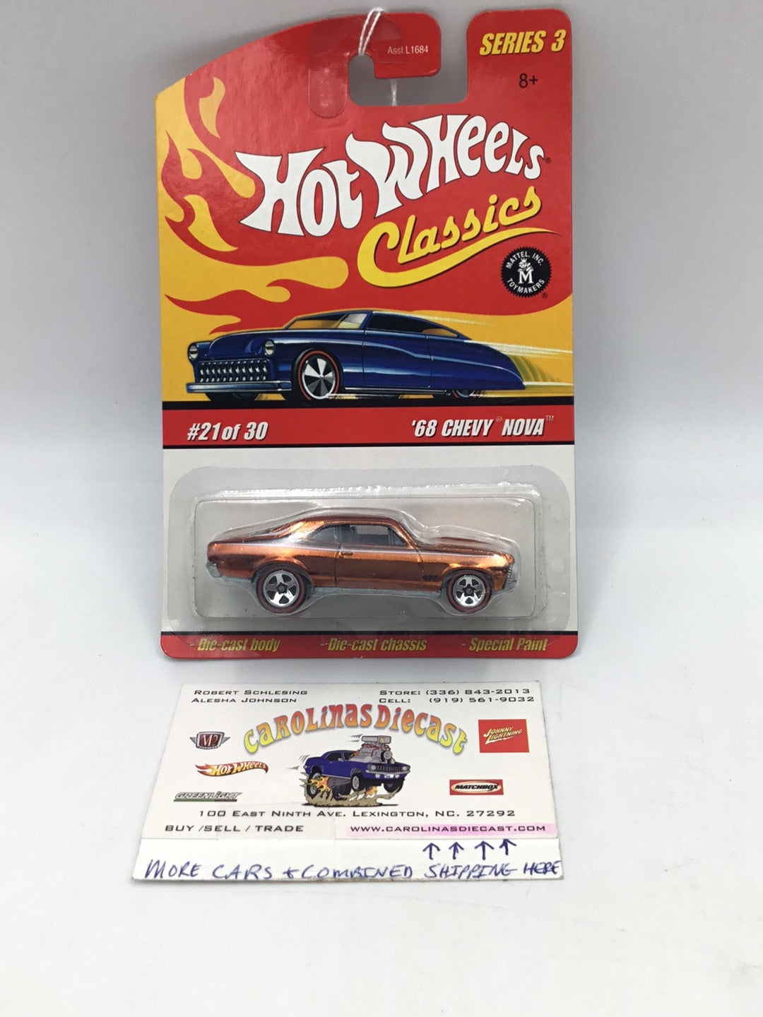 Hot Wheels Orange orders Classic Car Series #3/4/5