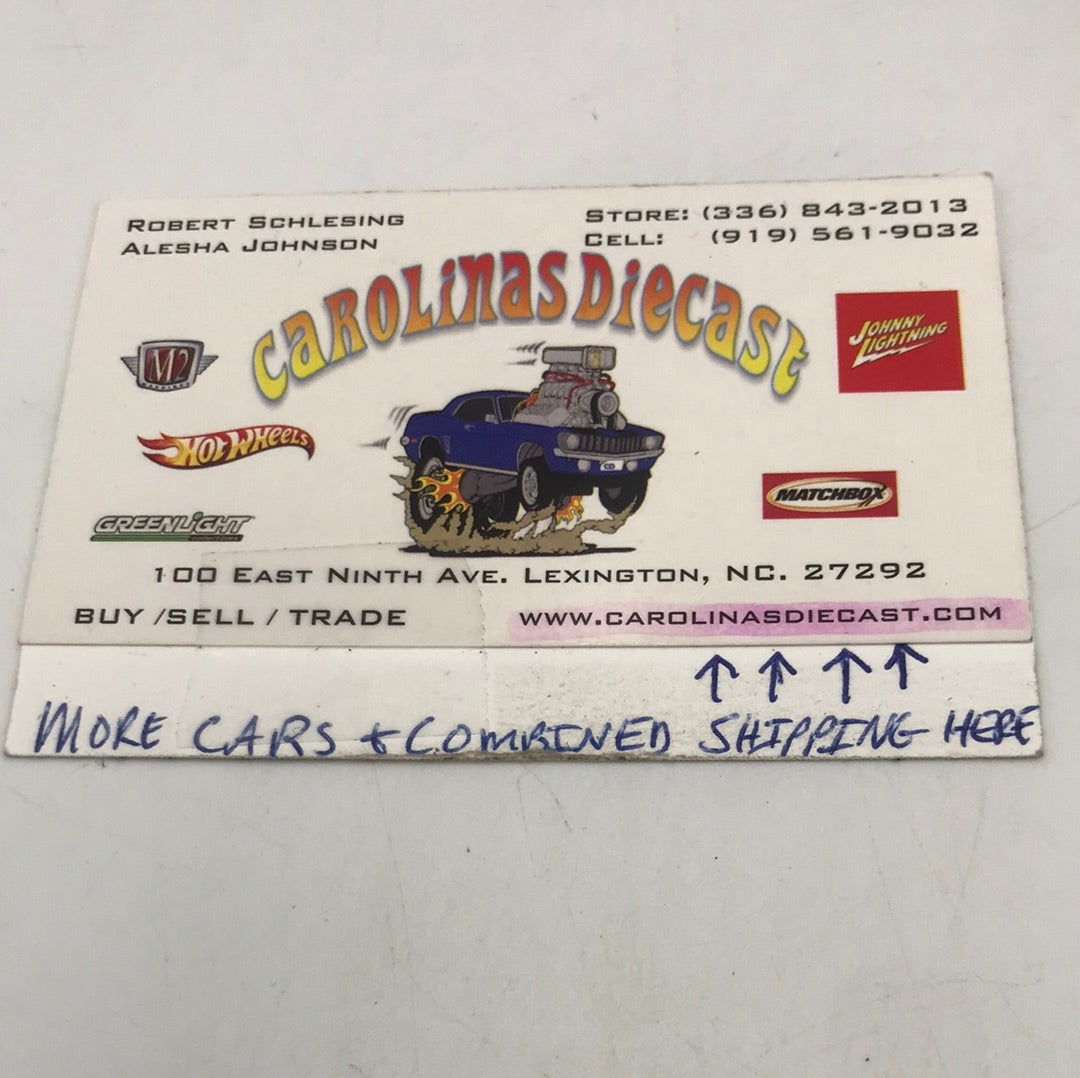 Hot wheels Acceleracers Teku High Voltage 7 of 9 HTF Blue CM6 int. Card