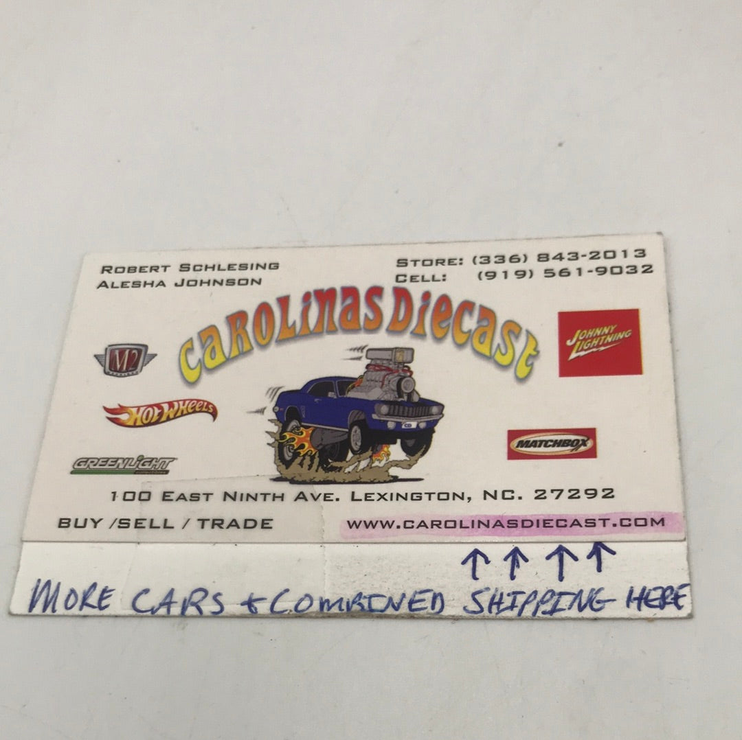 Hot wheels Acceleracers Teku Reverb 1 of 9 VHTF Blue CM6 int. Card