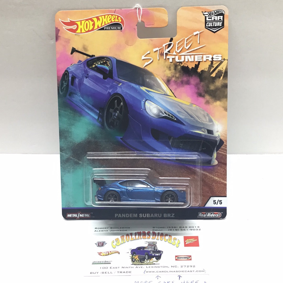 Hot wheels street tuners 2025 brz