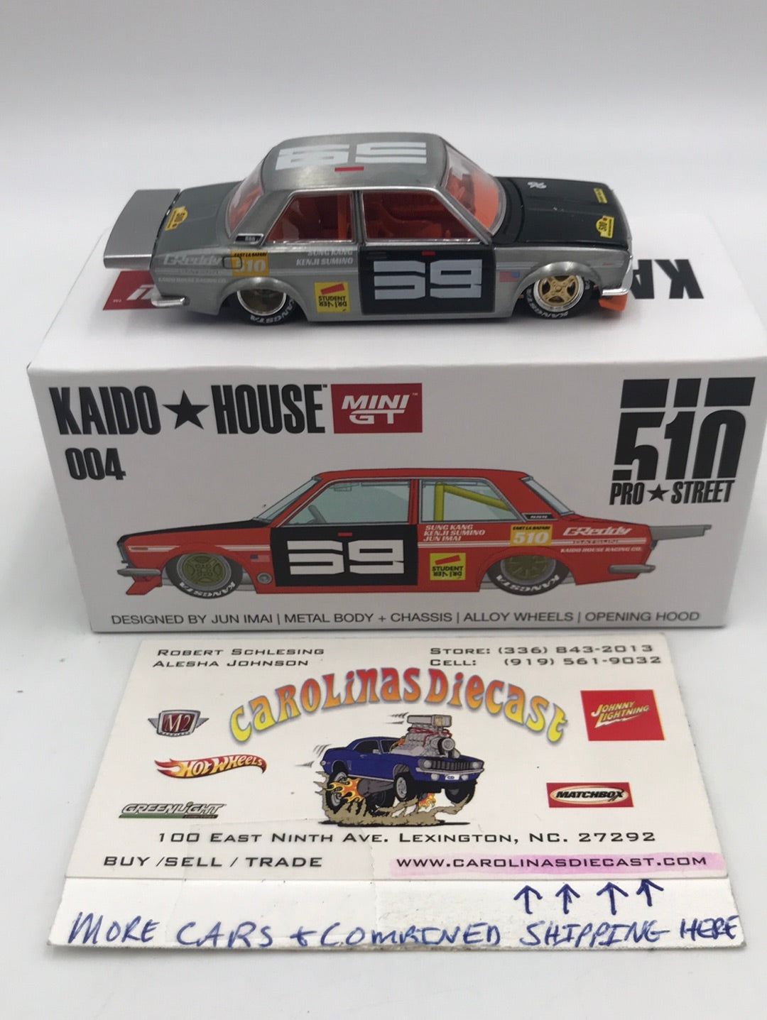Mini GT Kaido House 1:64 510 Pro Street orange #4 CHASE – carolinasdiecast