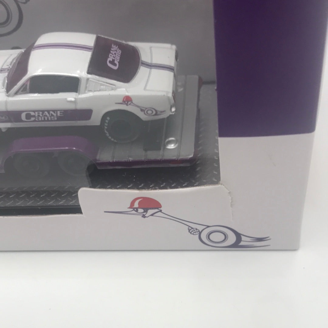 M2 Machines auto haulers 1969 Ford F-100 Ranger Truck & 1966 Ford Mustang Gasser R58