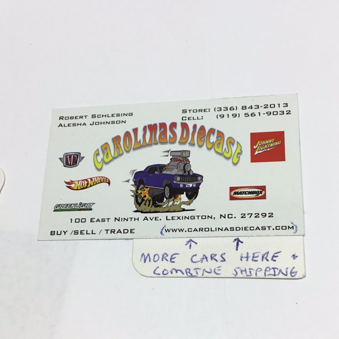 Johnny lightning Zingers MDC Exclusive 1970 Plymouth Superbird black NN7