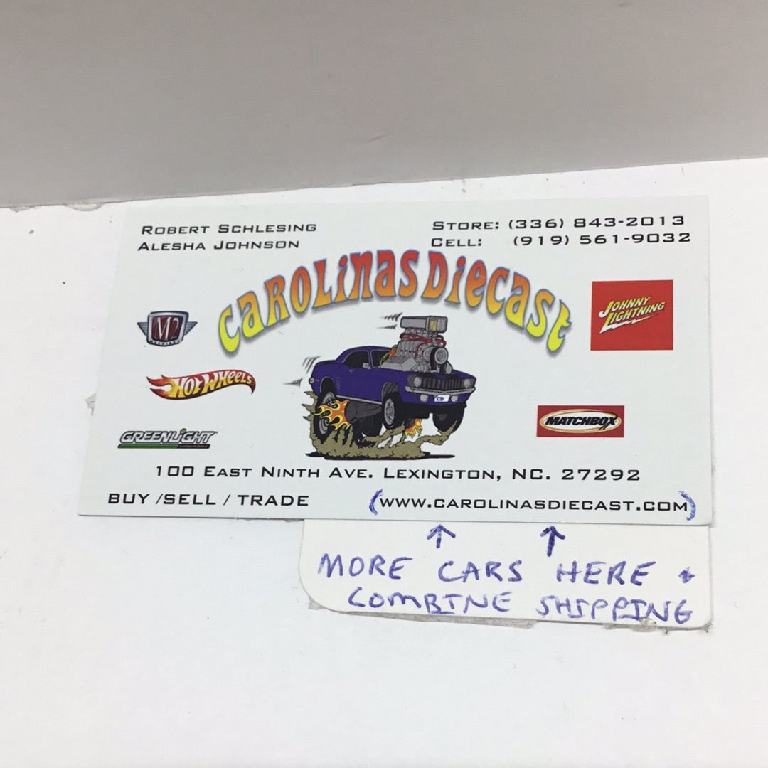 2021 hot wheels J case #87 06 Pontiac GTO blue 37E