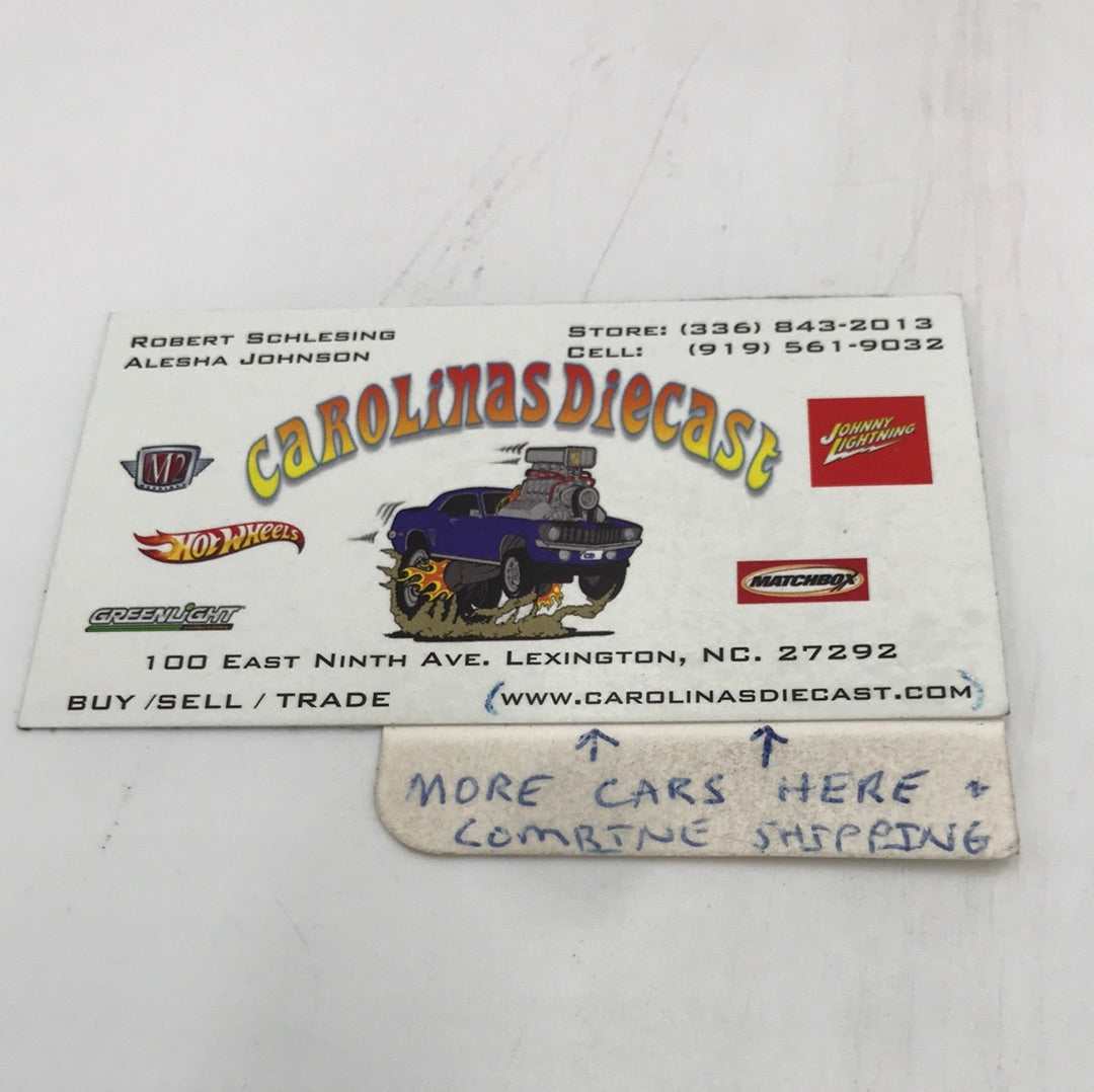 2022 hot wheels J case #78 Classic TV Series batmobile tooned dk. blue 117G