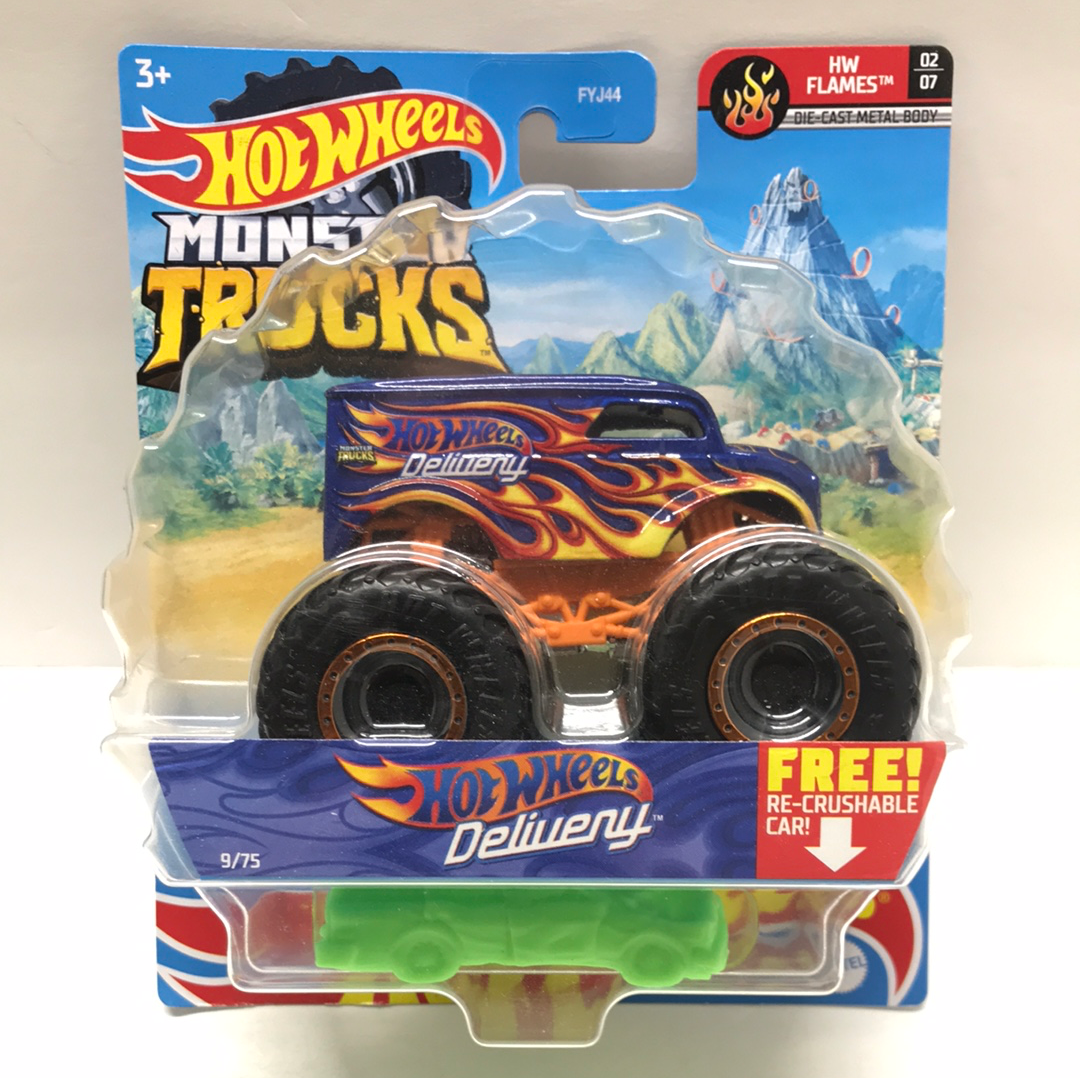 Hot Wheels Monster Trucks Dairy Delivery