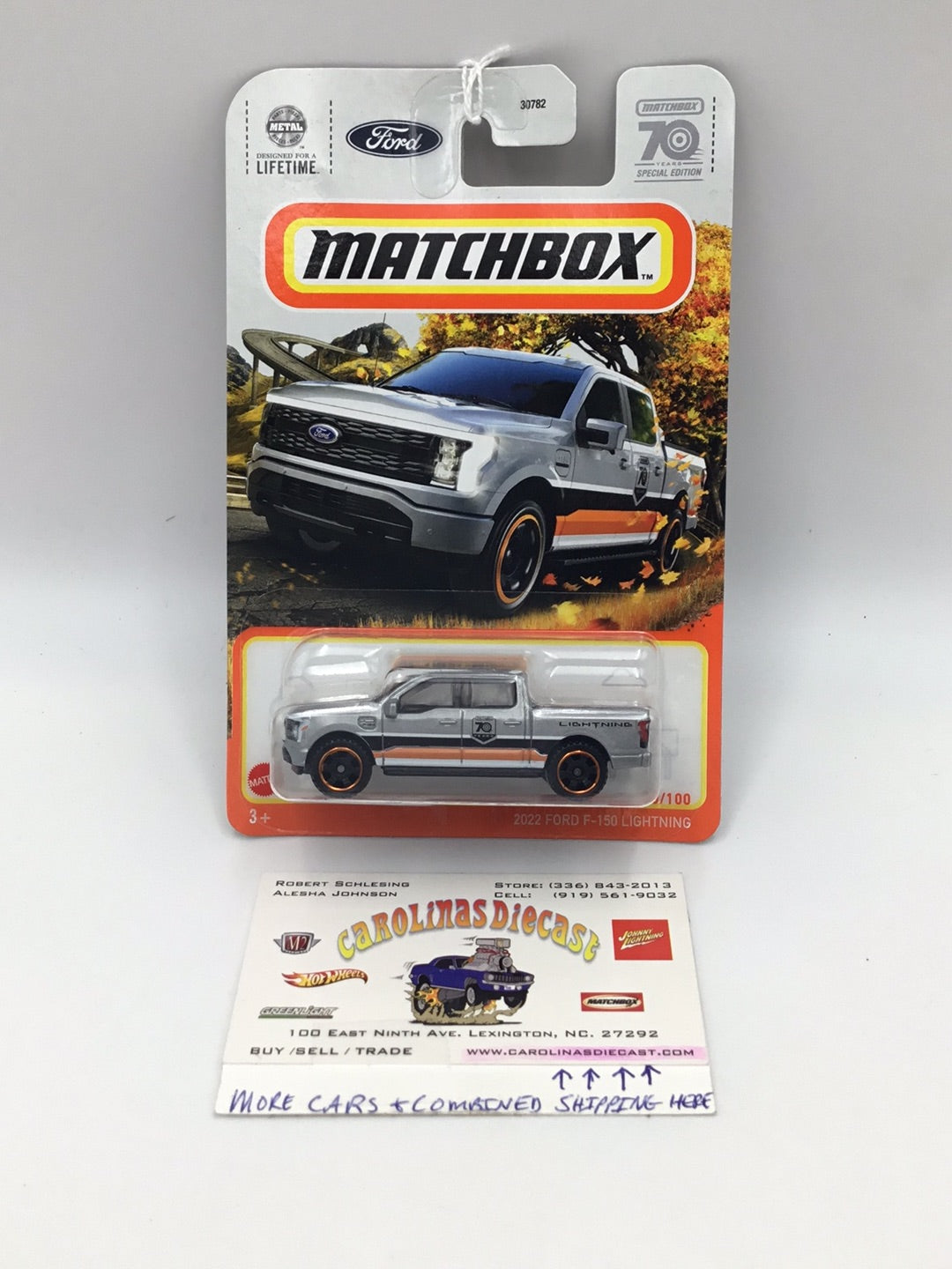 Ford Matchbox 2022 Ford F-150 Lightning- Official Ford Merchandise
