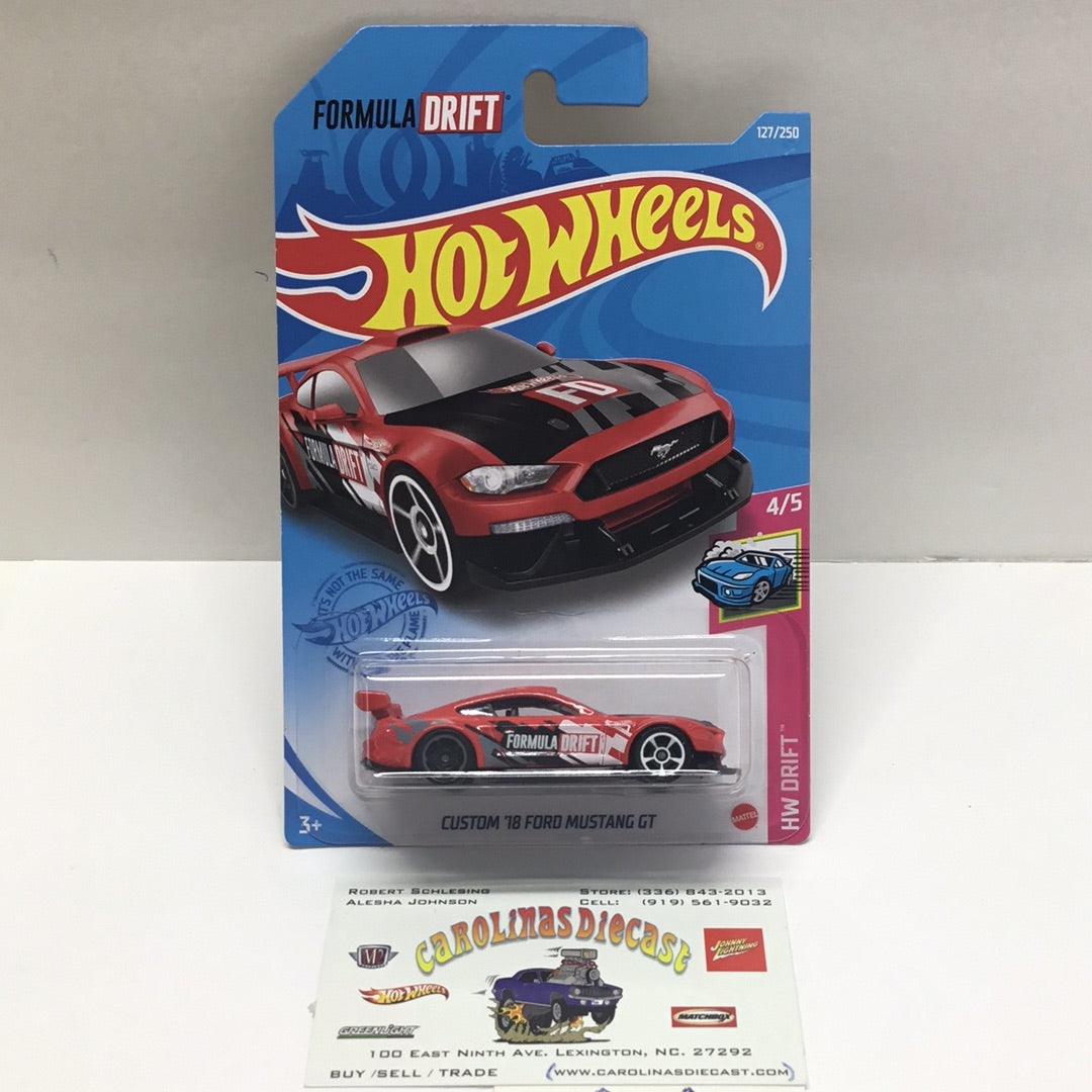 2021 hot wheels M case #127 Custom 18 Ford Mustang GT formula