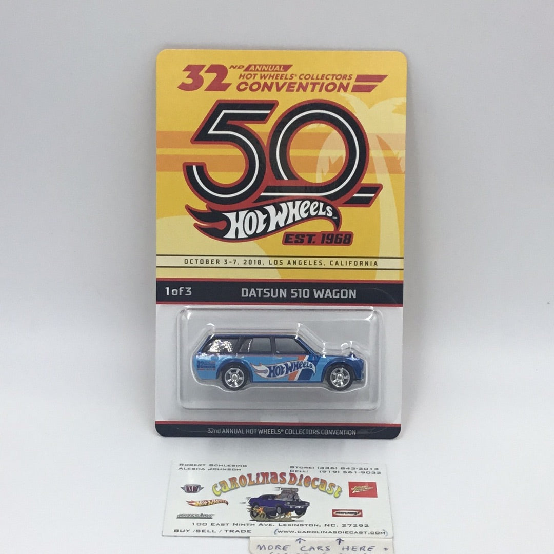 Hot wheels 32nd annual collectors Convention Datsun 510 Wagon #2020/6000