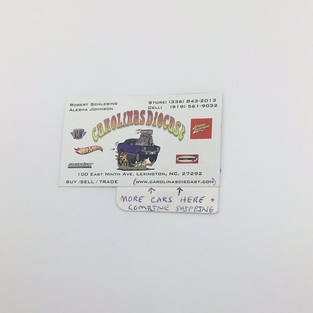 Hot wheels Larrys garage 3 of 20 Metrorail Nash Metropolitan blue real riders CHASE S7