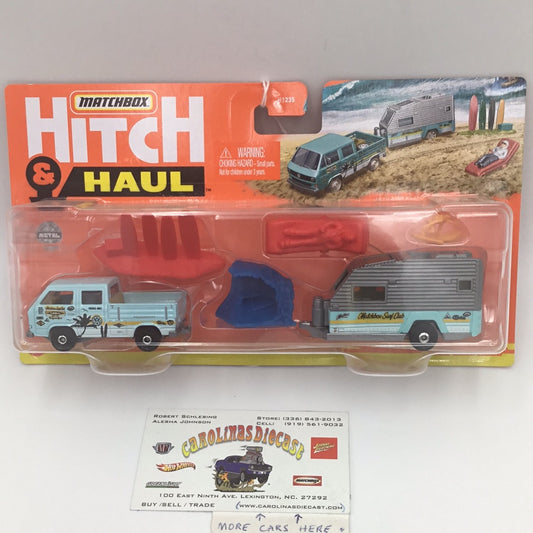 Matchbox Hitch & Haul MBX Wave Rider variation B No items in truck 4/8 168B