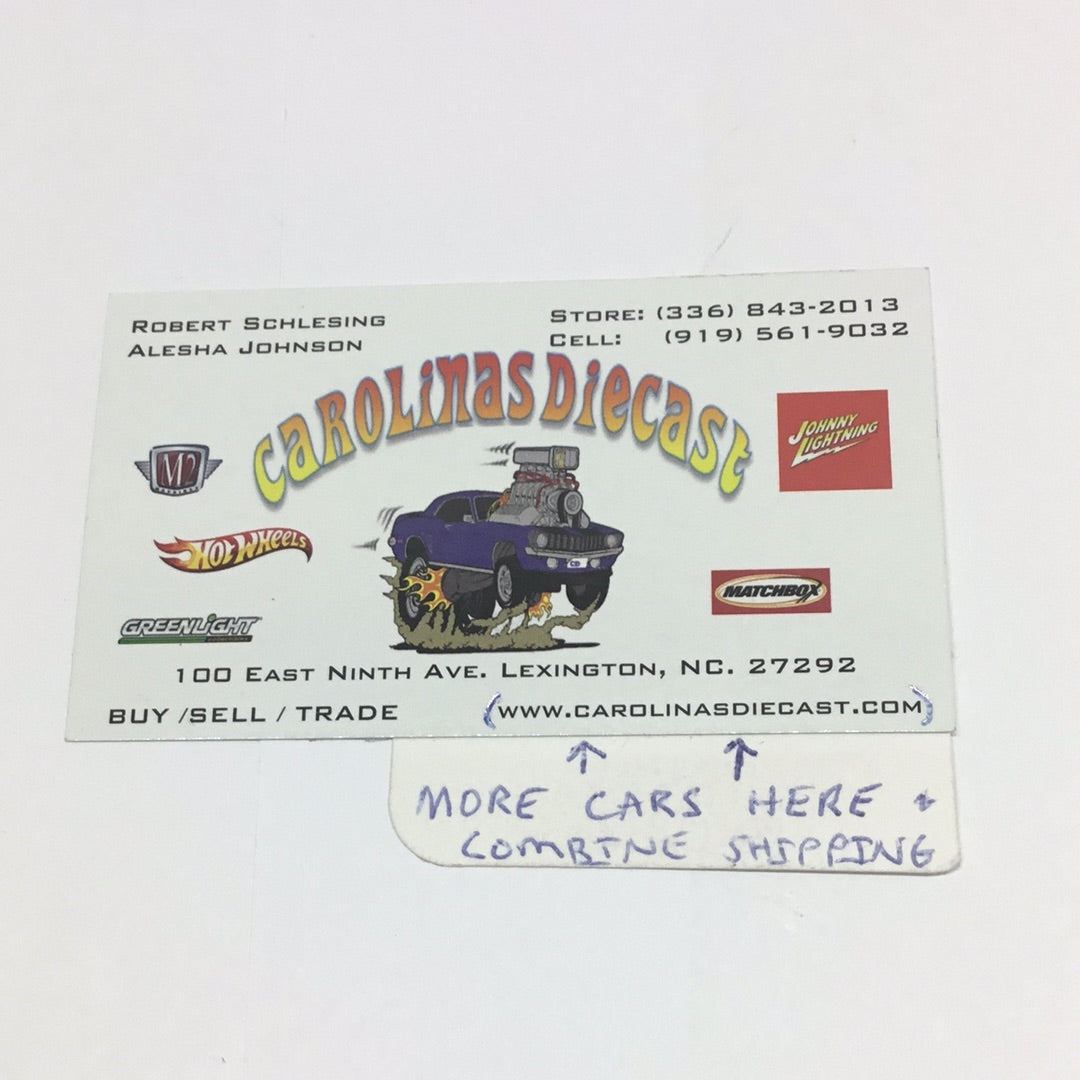 Johnny lightning Firebird 1971 Pontiac Firebird Formula rubber tires PP5