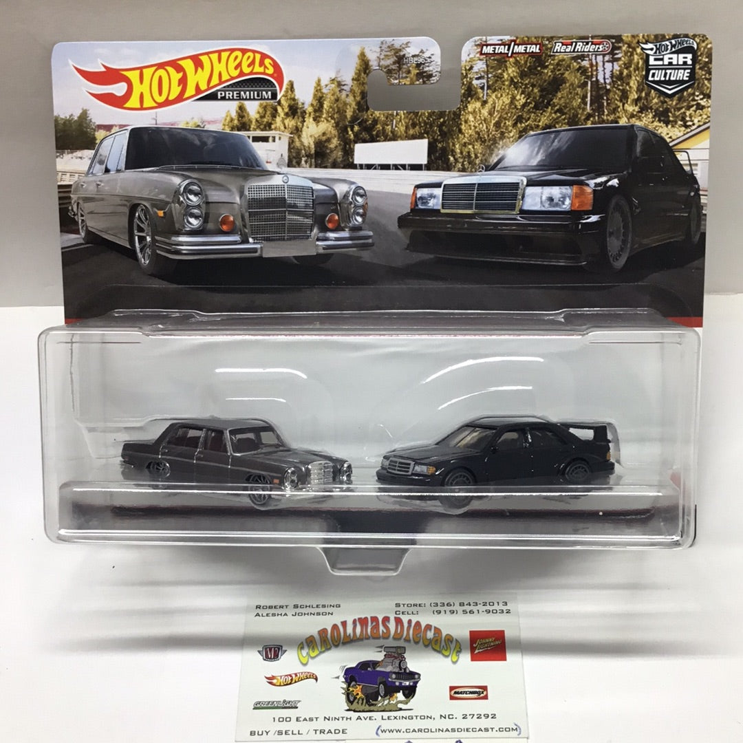 Hot wheels car culture team 2 pack target exclusive 72 Mercedes