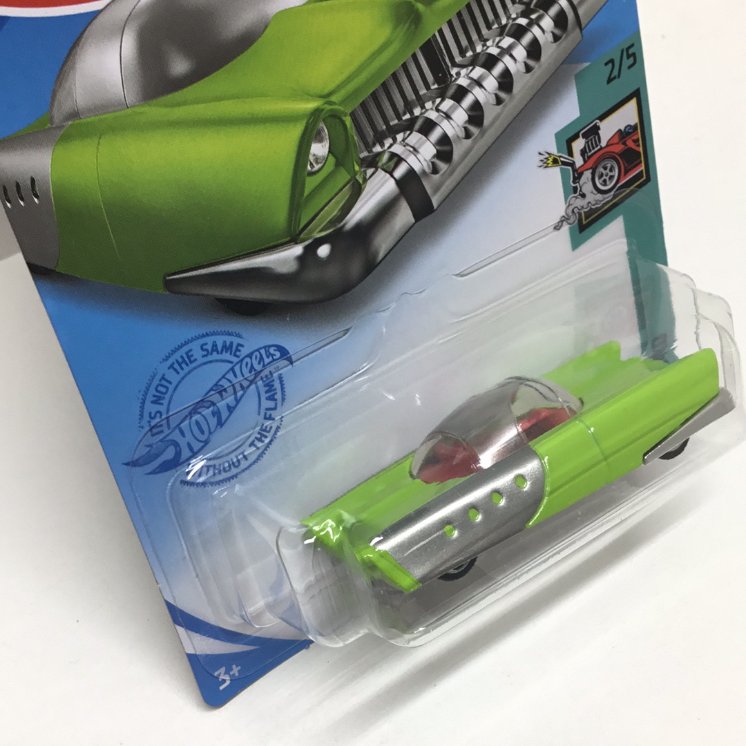 2021 hot wheels #14 Mattel Dream mobile green JJ5