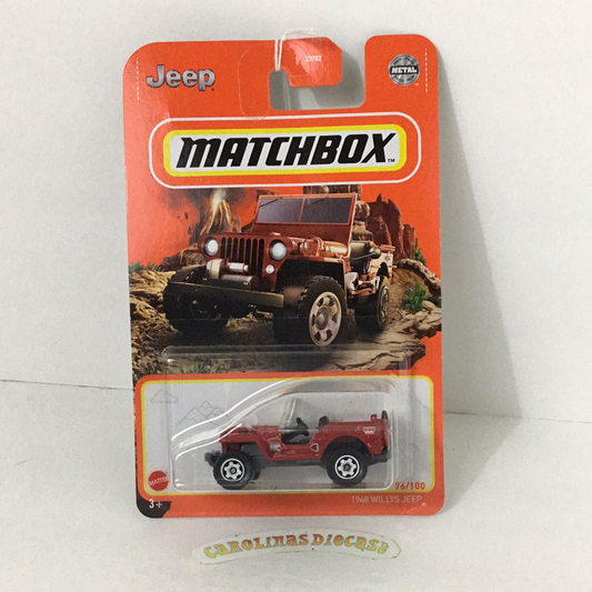 2021 matchbox S case #76 1948 Jeep Willys Jeep 43G