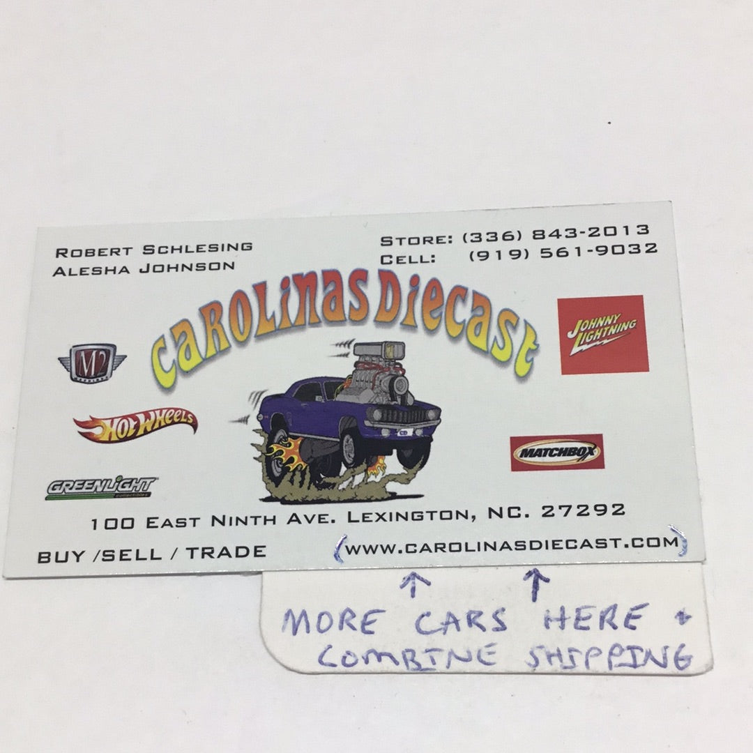 Greenlight Blue Collar collection 1955 Chevrolet Sedan Delivery green machine CHASE