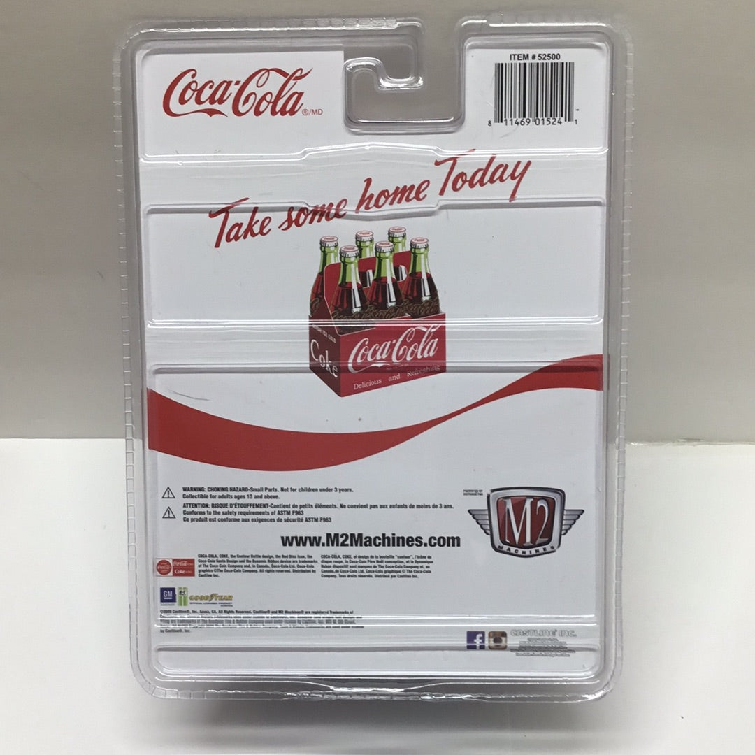 M2 Machines Coca Cola 1957 Chevrolet Bel Air Gasser A02 205E