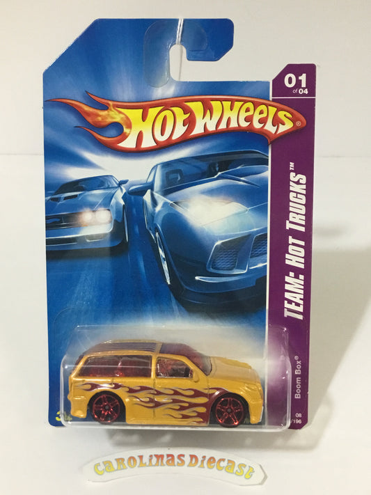2008 Hot wheels #137 boom box (JJJ4)