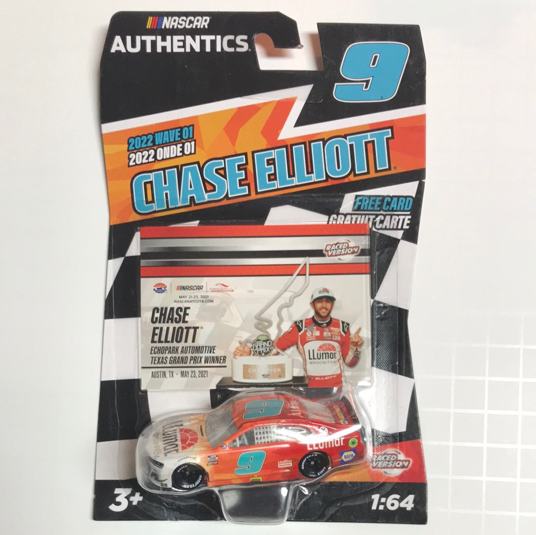 2022 nascar authentics wave 1 Chase Elliott II3 carolinasdiecast