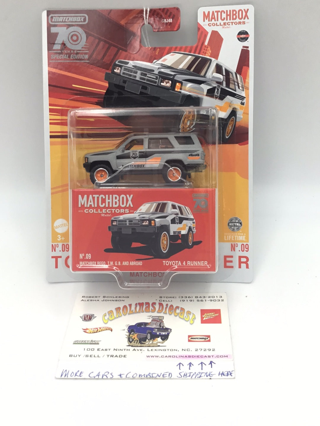 日本お買い得 2023 Matchbox Collectors 70th Anniversary Special Edition Toyota  4Runner NEW!!!! 海外 即決
