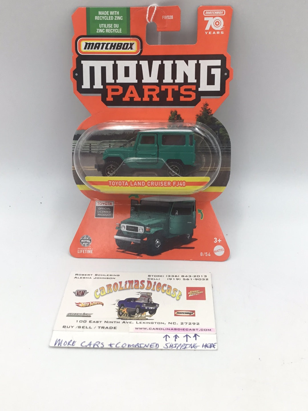 Matchbox Moving Parts 2024 Mix 2 Vehicles Case of 8
