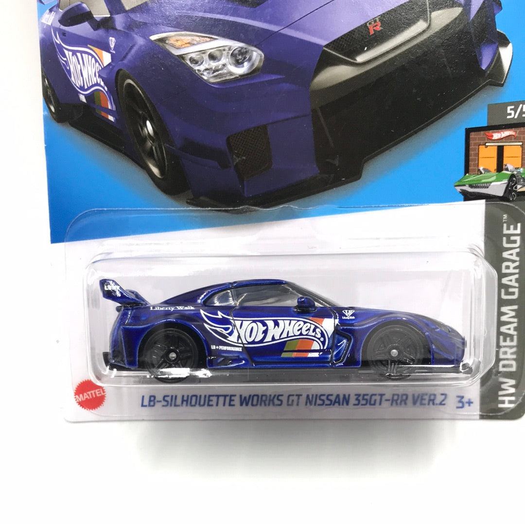 2022 hot wheels J case #154 LB-Silhouette Works GT Nissan 35GT RR Ver 2 PP2