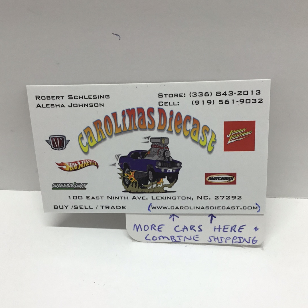 2021 matchbox T case #96 1961 Ford Ranchero blue 29G