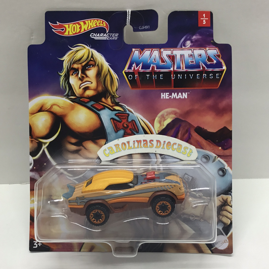 Hot Wheels Motu masters of the universe character cars He-Man 1/5 110A