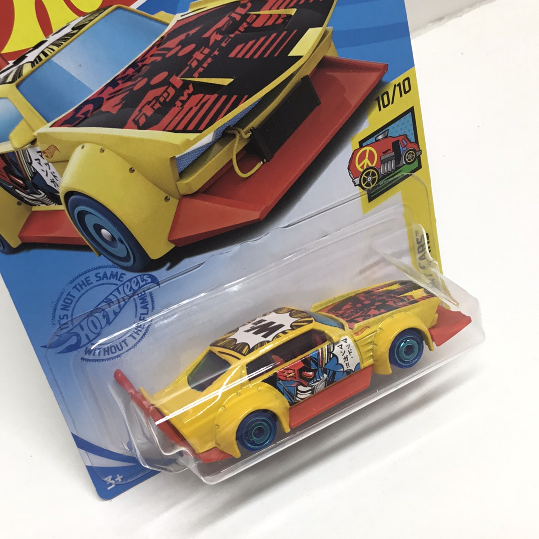 2021 hot wheels #159 Mad Manga yellow NN7