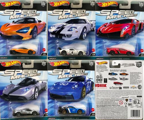 2023 Hot wheels car culture Speed Machines Set of 5