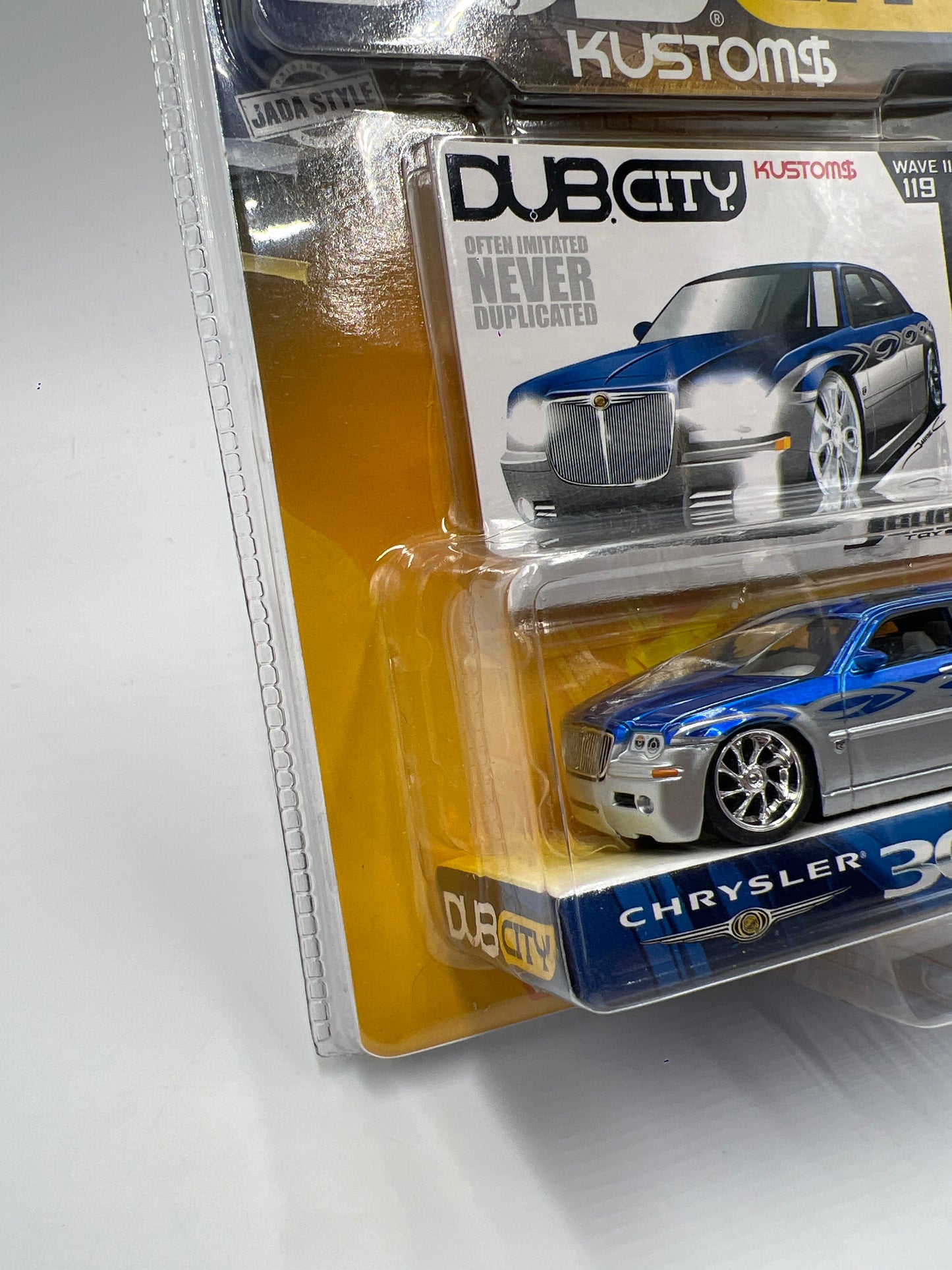 Jada Toys Dub City Kustoms Wave 11 #119 Chrysler 300C Silver/Blue SR