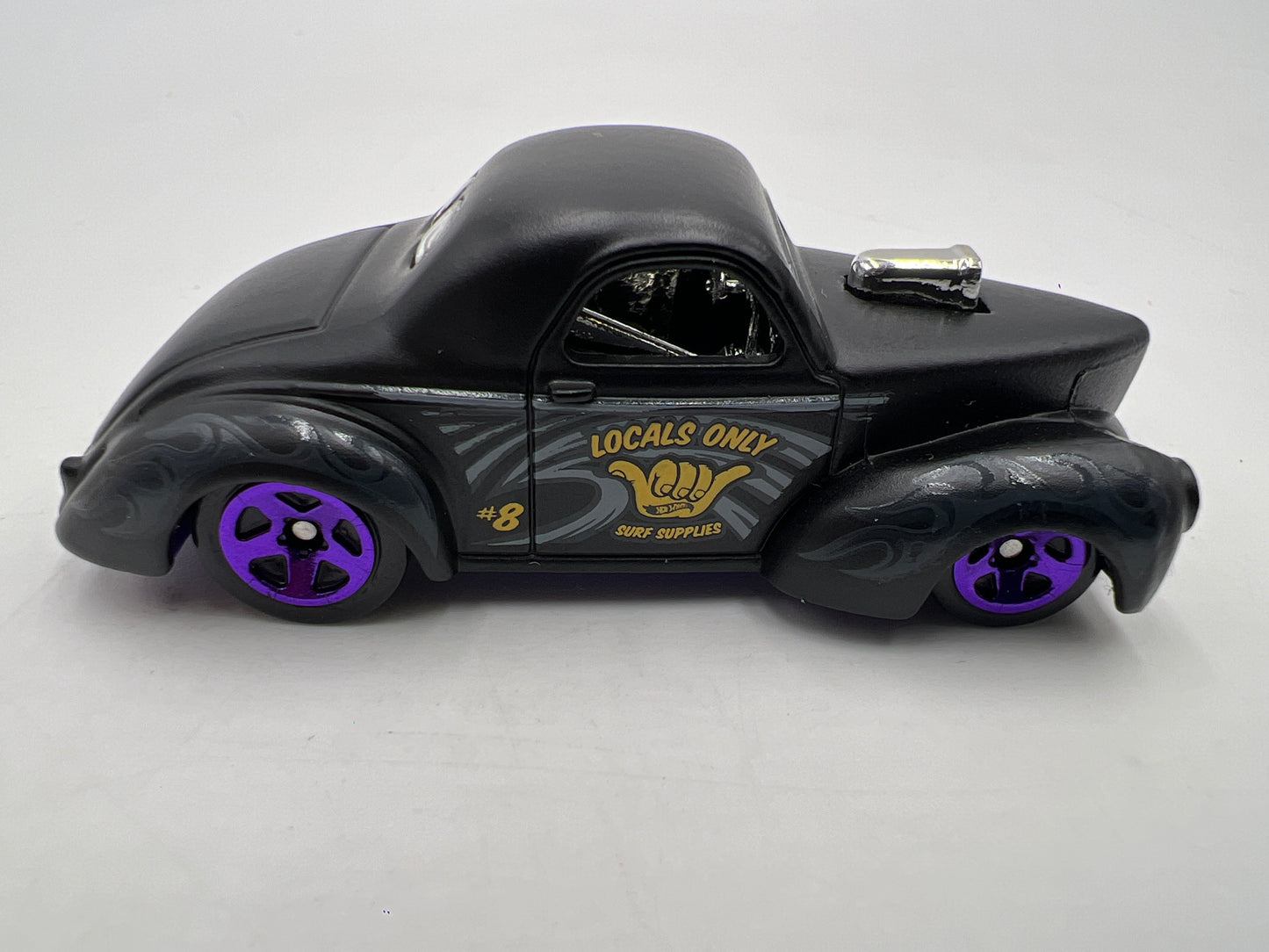 2018 Hot Wheels Mystery Models Series 3 #8 41 Willys Matte Black