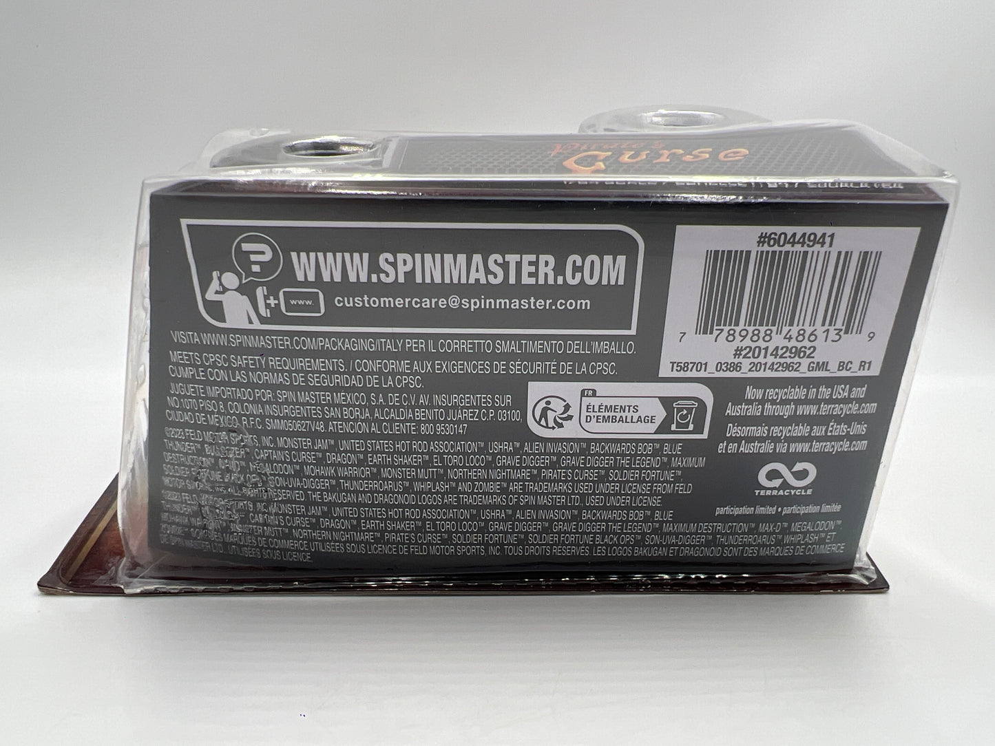 Monster Jam Series 31 Pirates Curse 125G