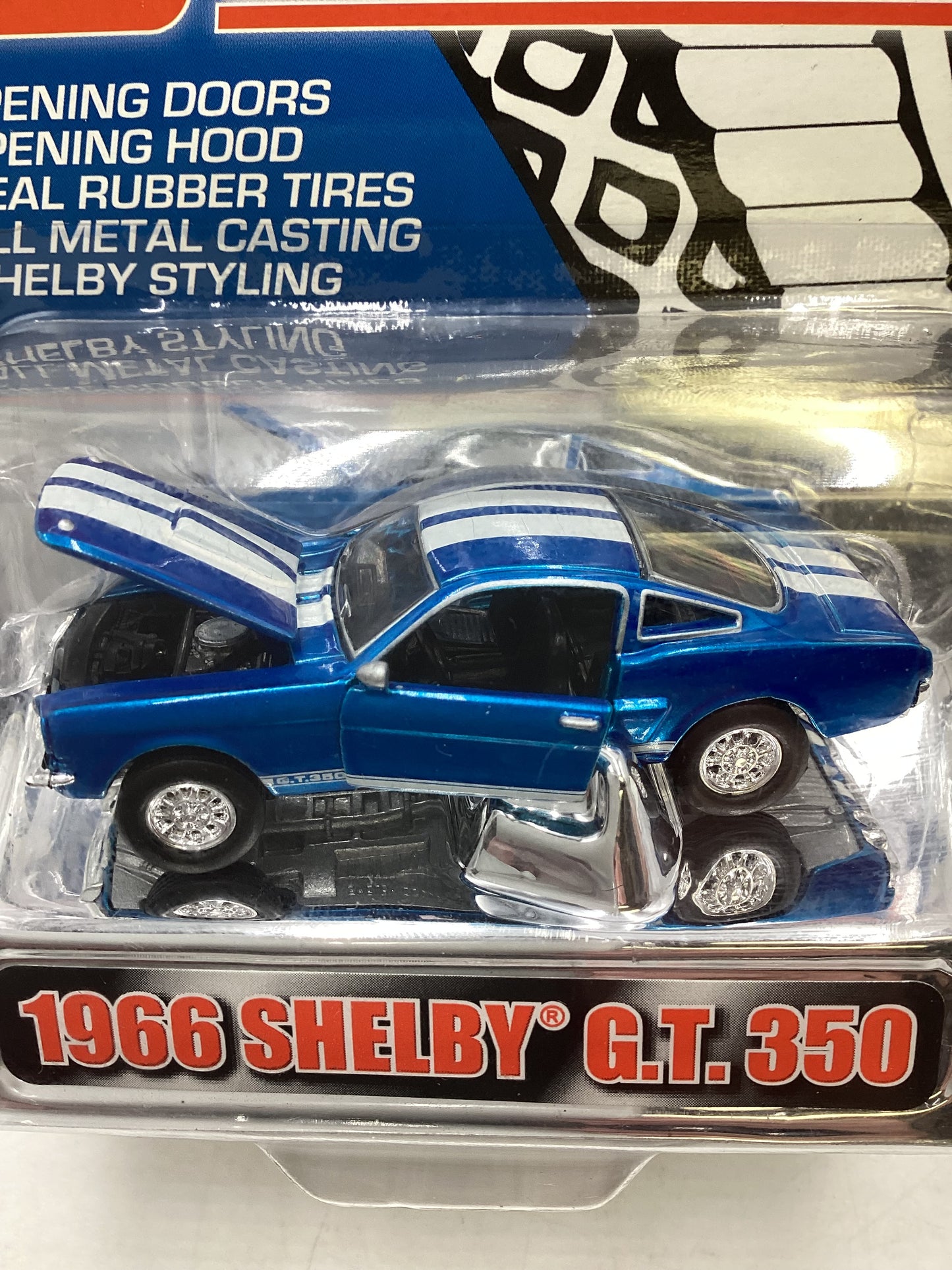 2006 Shelby Collectibles 1966 Shelby GT 350 Blue 185H