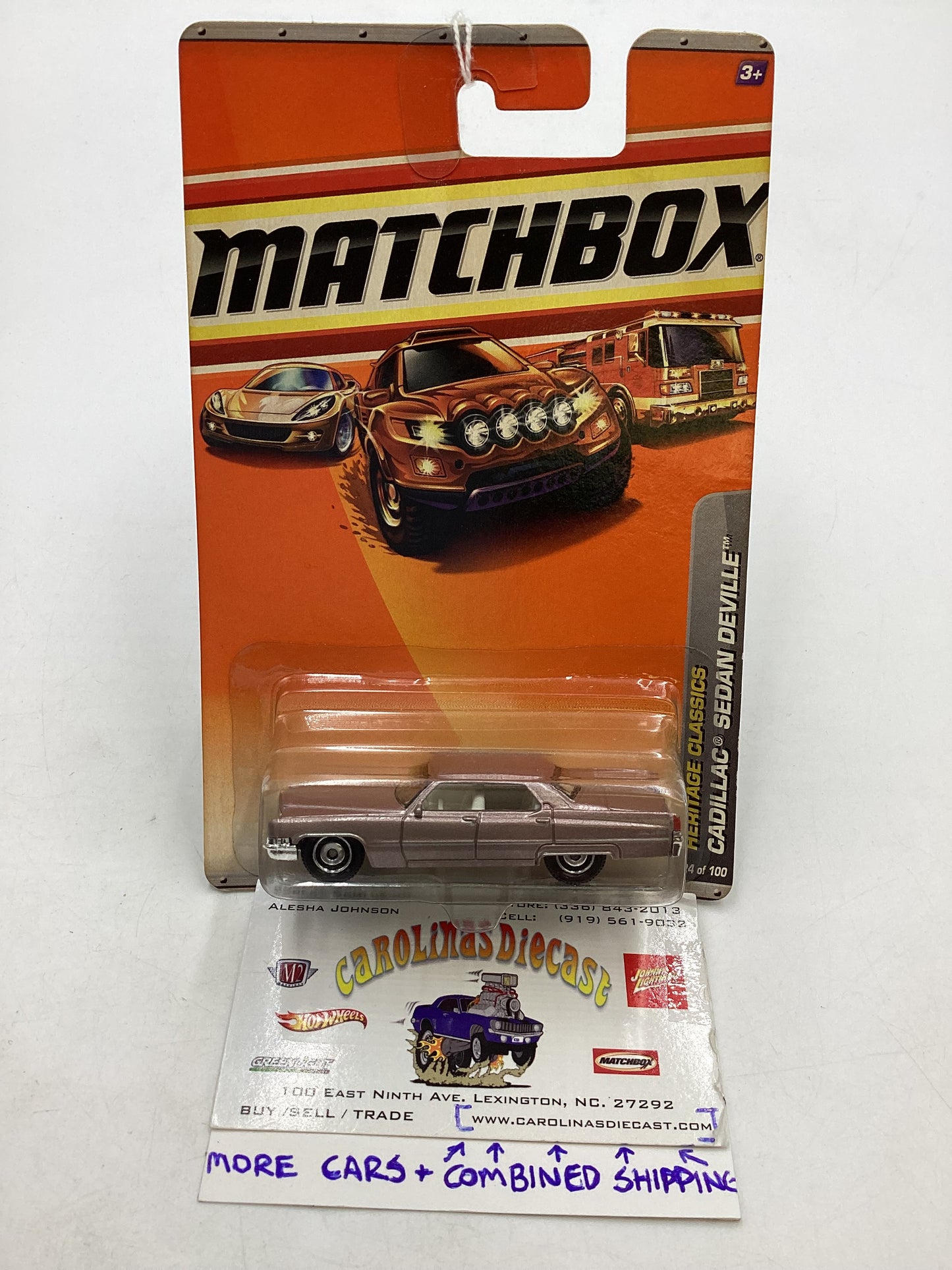 Matchbox #24 Heritage Classics Cadillac Sedan Deville 210B