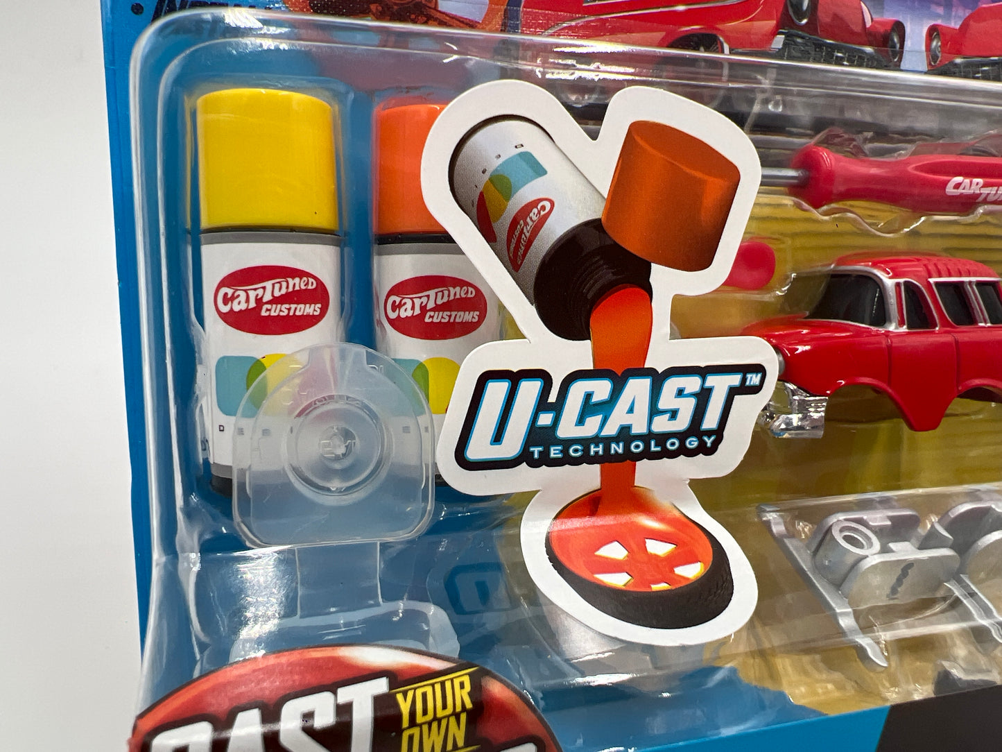 2025 Car Tuned Series 1 Custom Shop Castworks 56 Chevy Nomad Red 181i