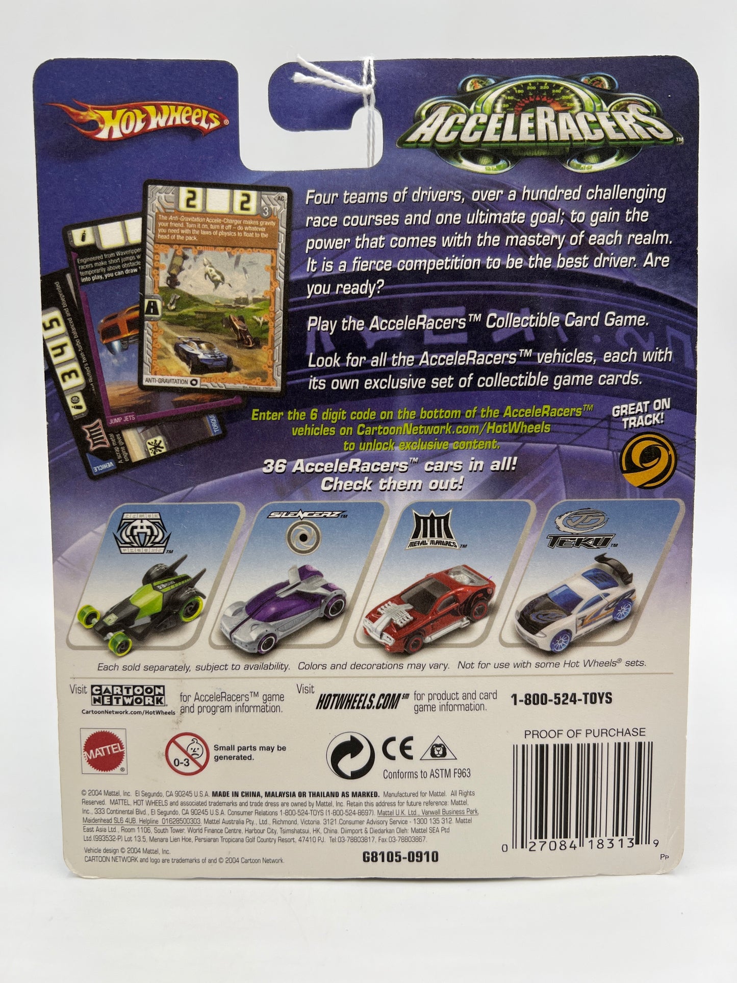 Hot Wheels Acceleracers Metal Maniacs #9 Jack Hammer CM6 Wheels