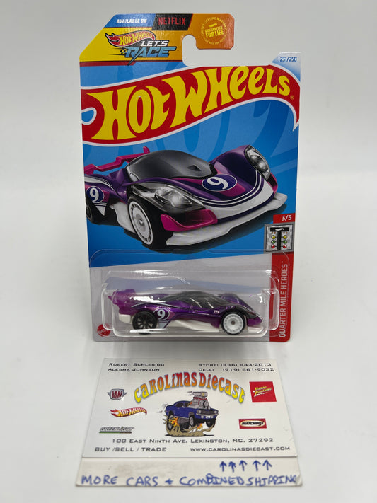 2024 Hot Wheels Super Treasure Hunt #231 Celero GT Purple W/Protector