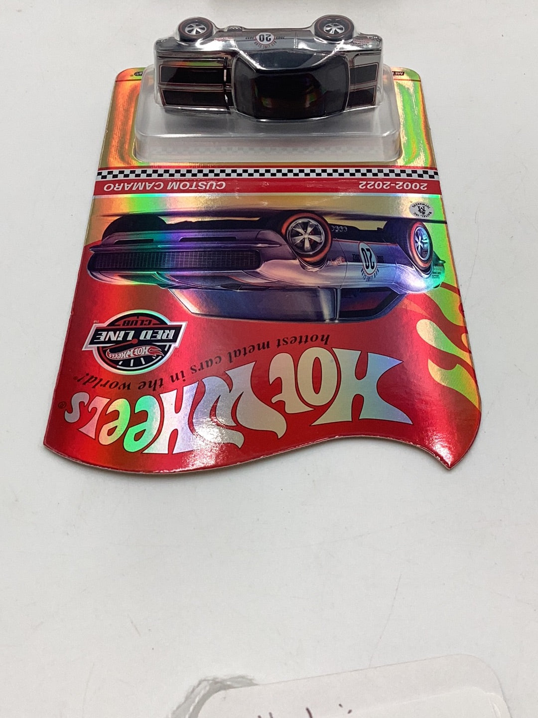 2022 Hot Wheels RLC Custom Camaro Chase Card