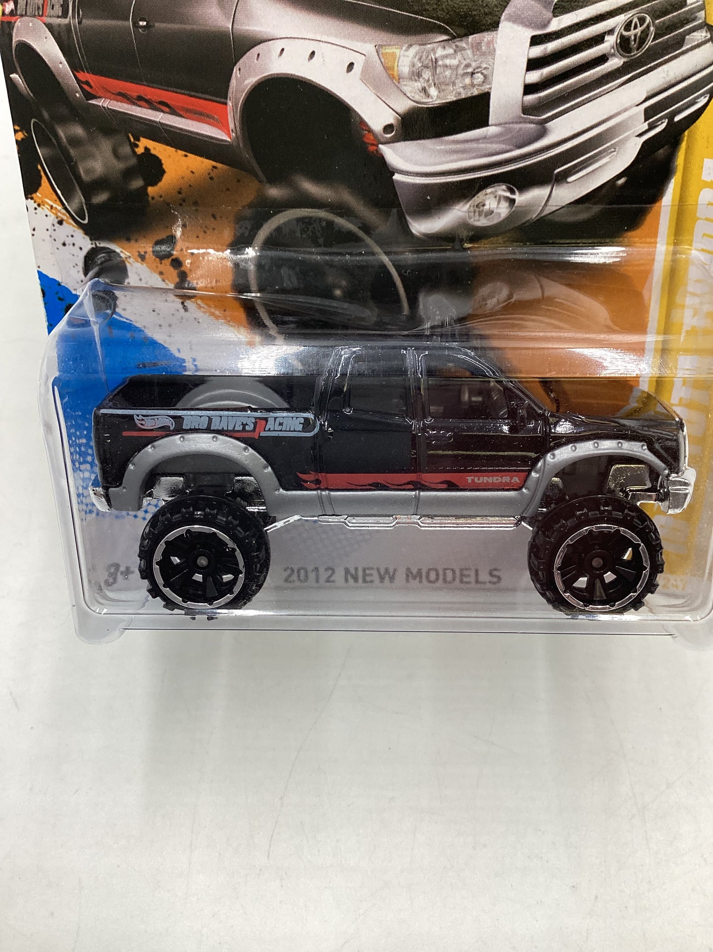 2012 Hot Wheels #40 Black 10 Toyota Tundra 92C