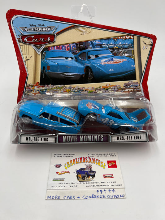 Disney Pixar The World Of Cars Movie Moments 2 Pack Mr. The King & Mrs. The King 136D
