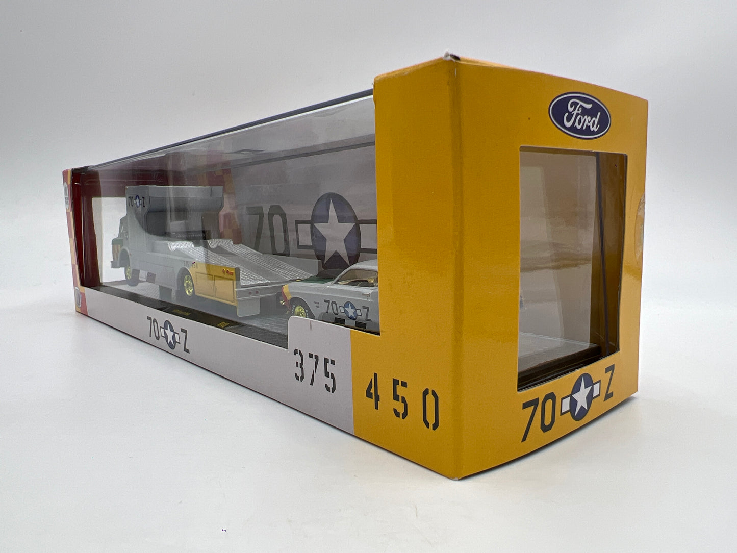 M2 Machines Auto Haulers CHASE 1970 Ford C-950 & 1970 Ford Mustang Boss 429 R48