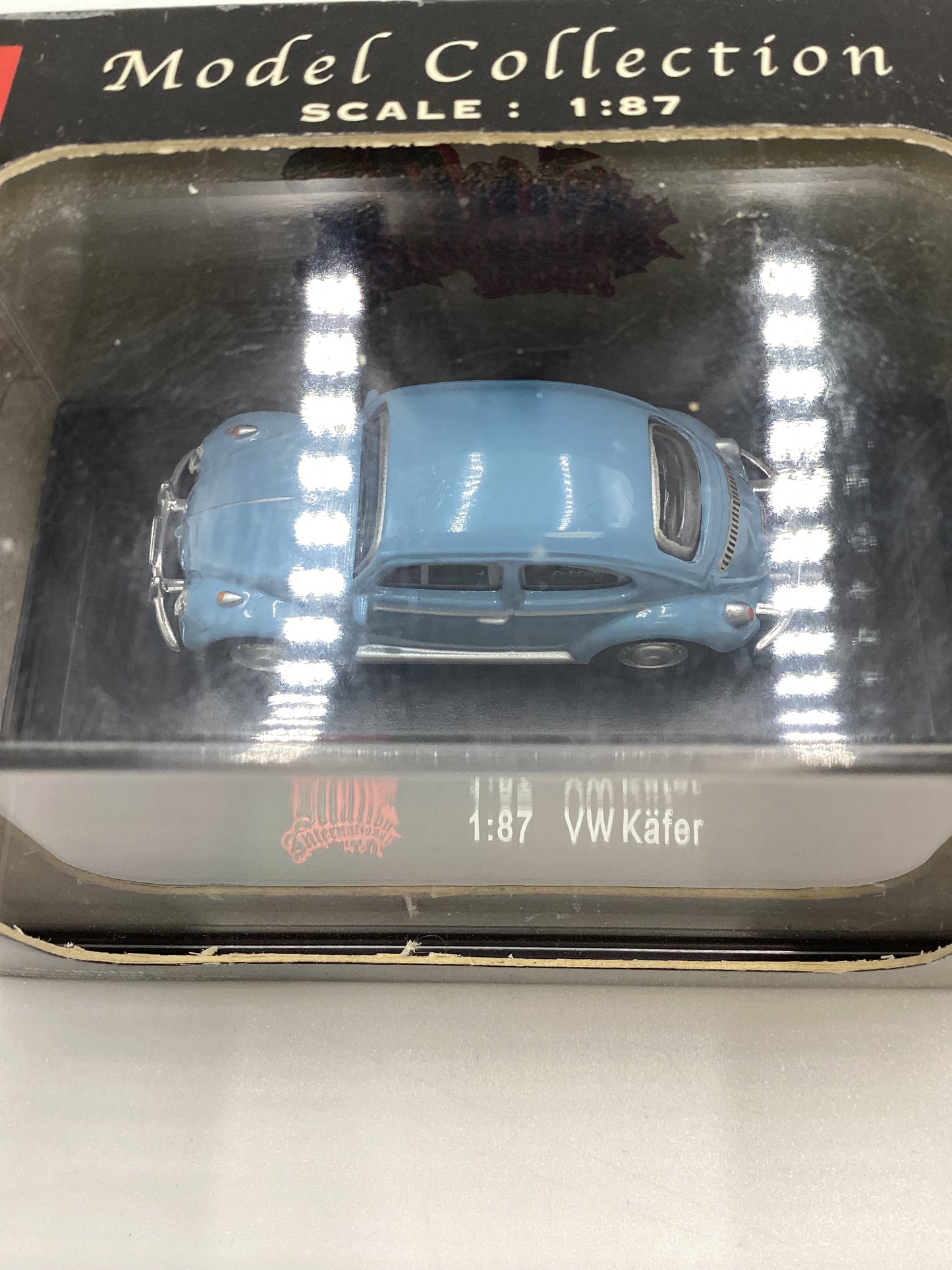 Malibu International 1:87 Scale VW Kafer Blue