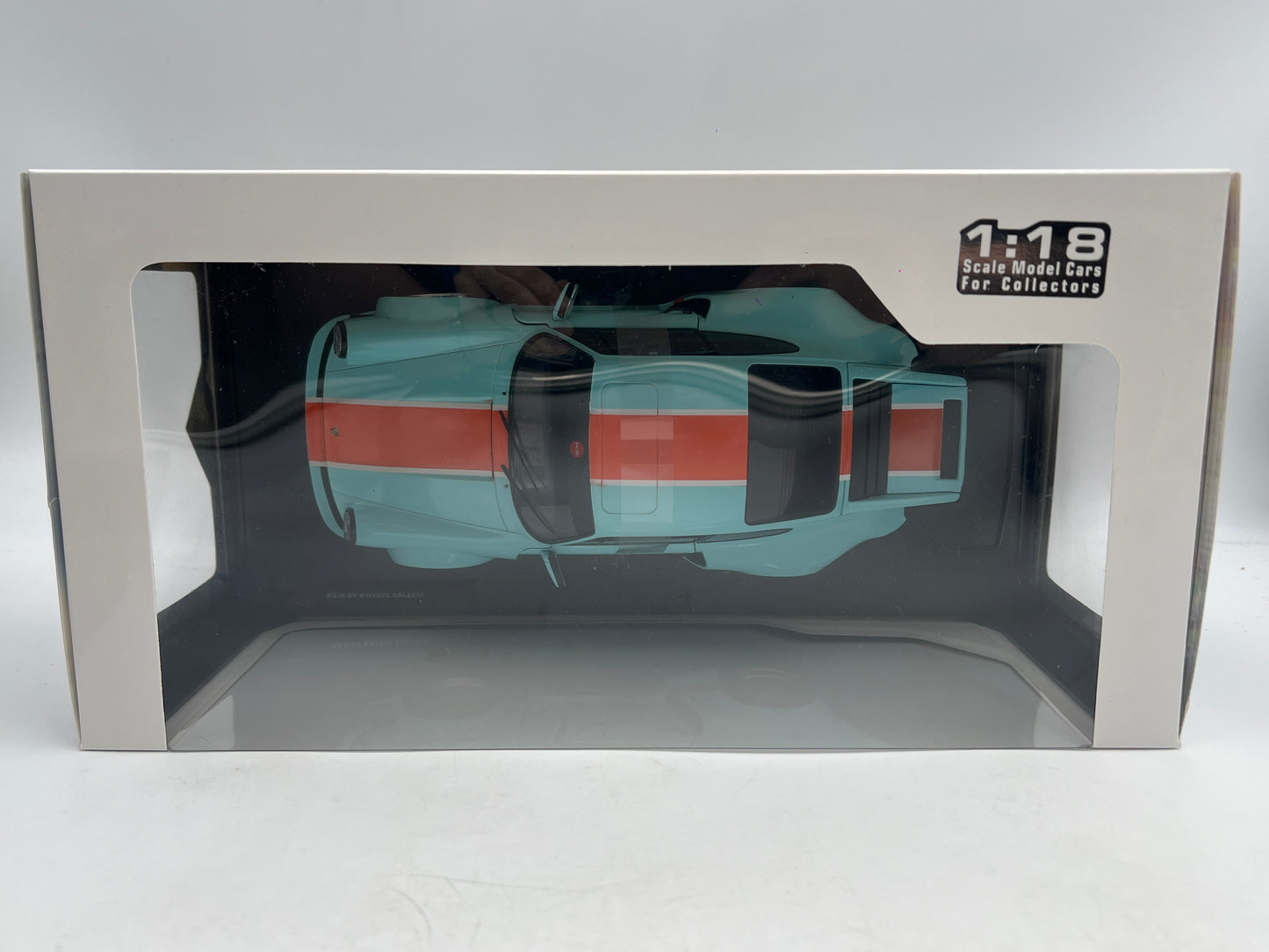 Solido 1:18 Scale Porsche KS-R By Khyzyl Saleem Blue Racer