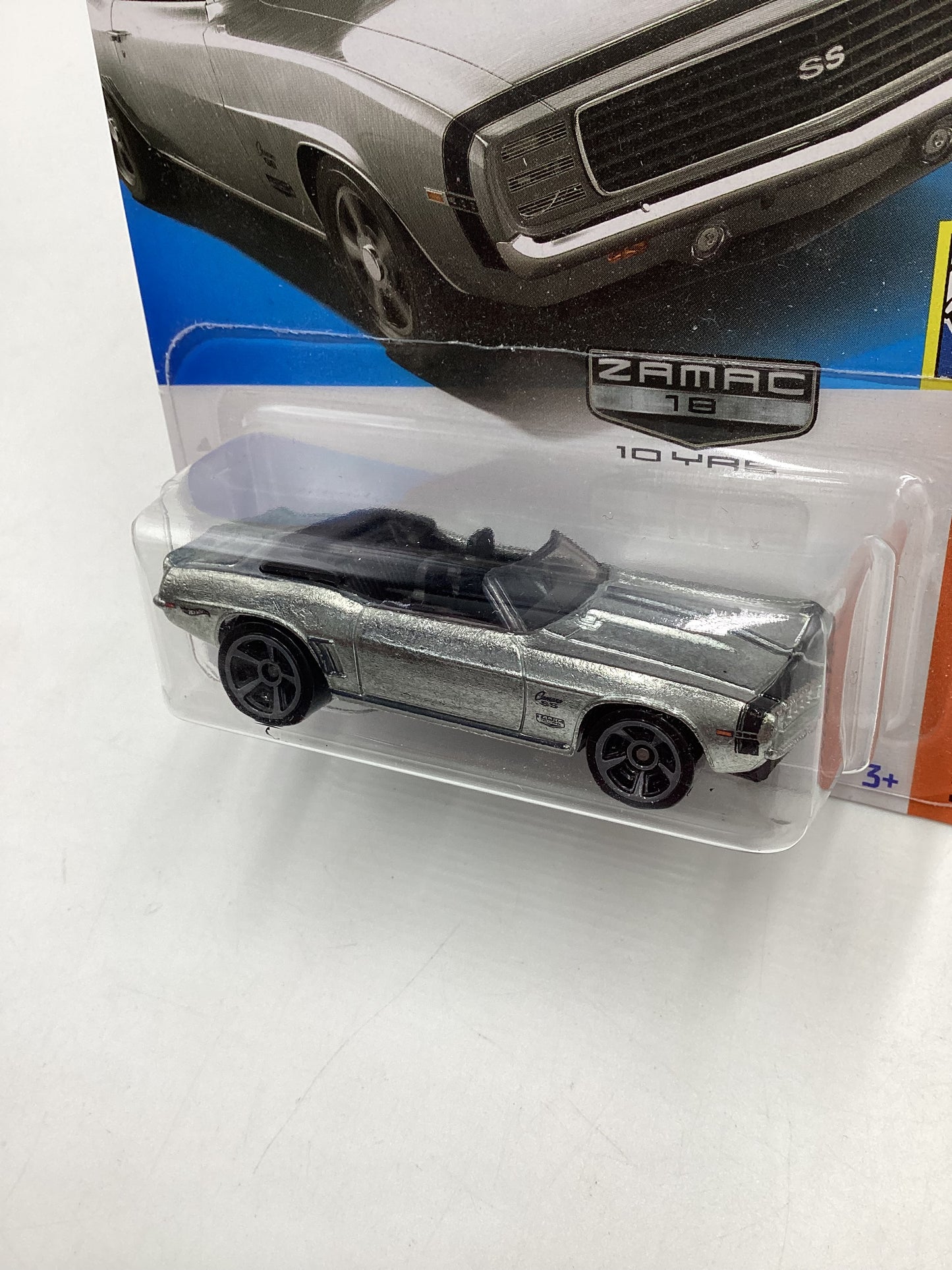 2022 Hot Wheels Zamac #222 69 Camaro Convertible  147C