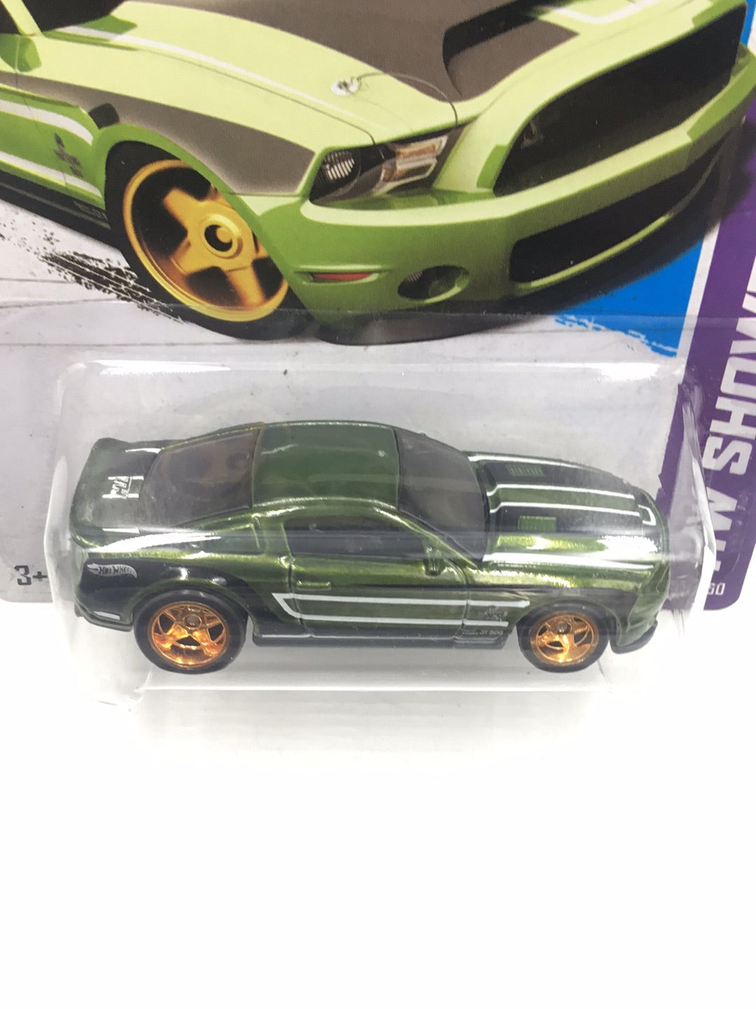 2013 hot wheels super treasure hunt #155 10 Ford Shelby GT500 Supersnake W/Protector