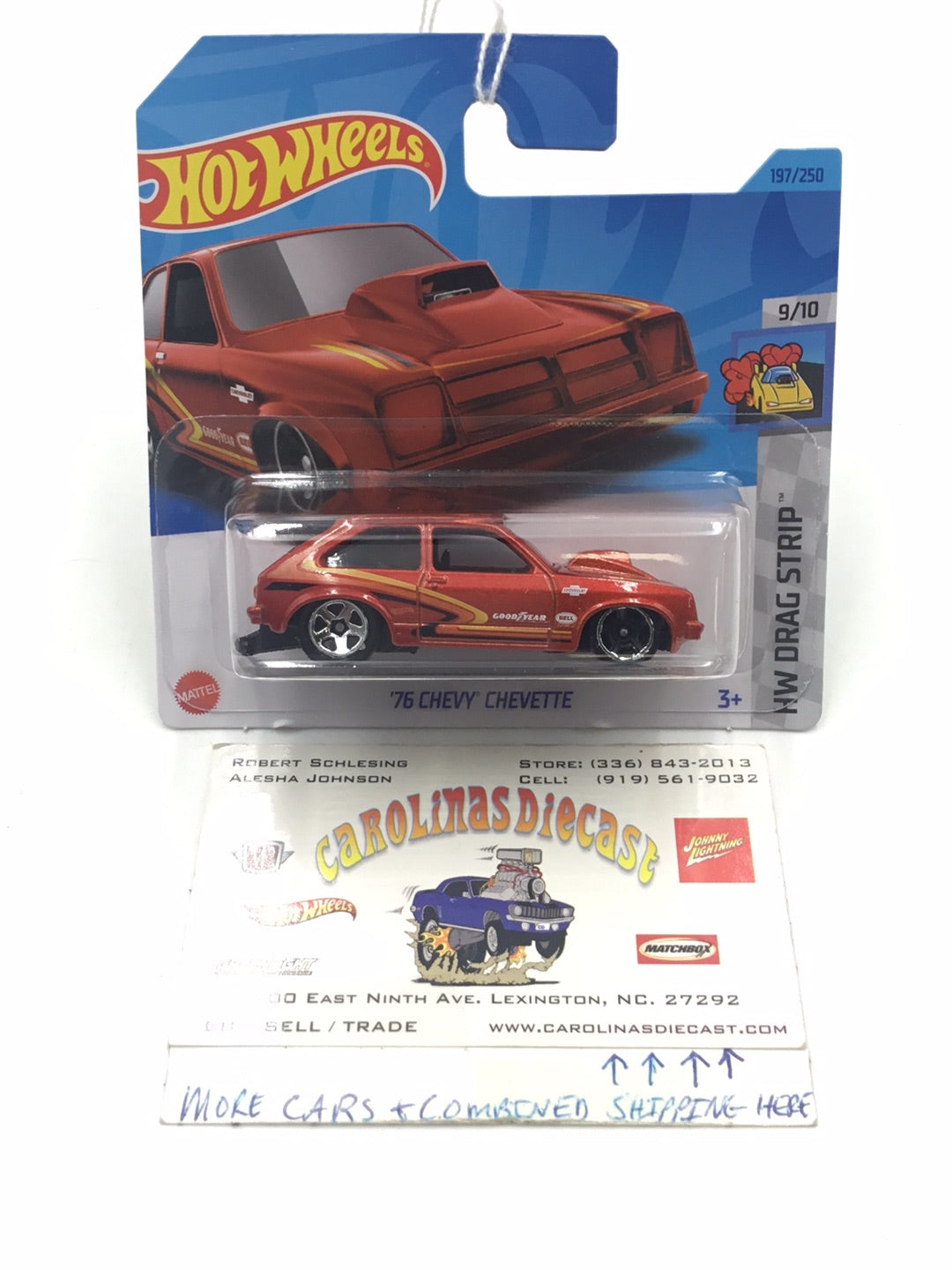 2023 hot wheels Short Card #197 76 Chevy Chevette CC8