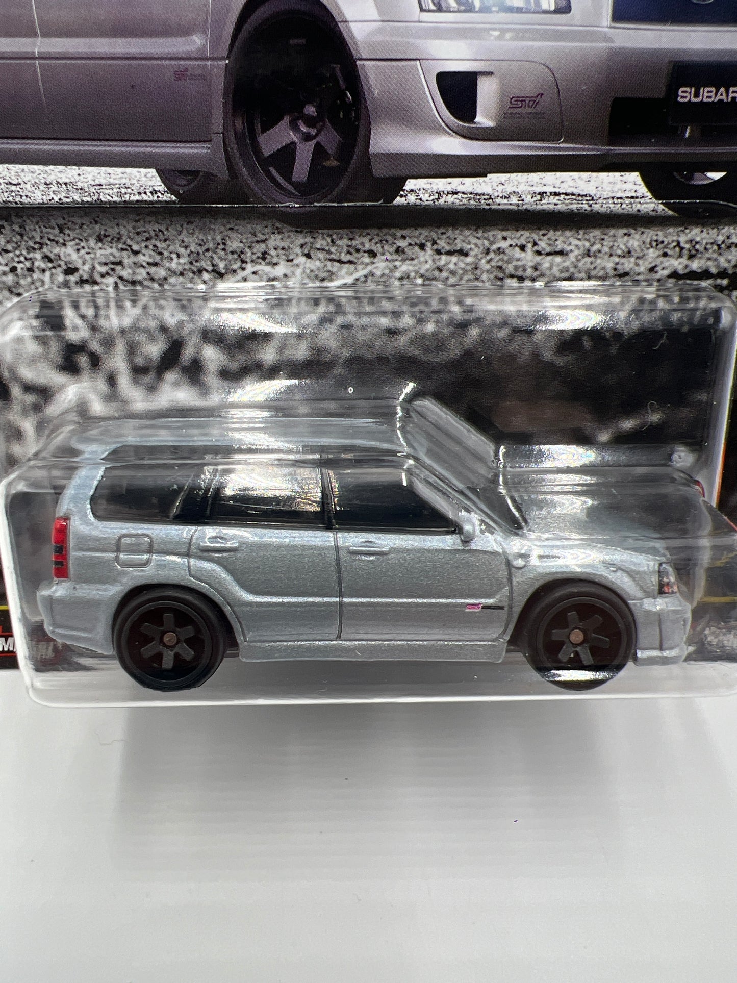 Hot Wheels Premium Fast Wagons #5 Subaru Forester STI Silver 251i