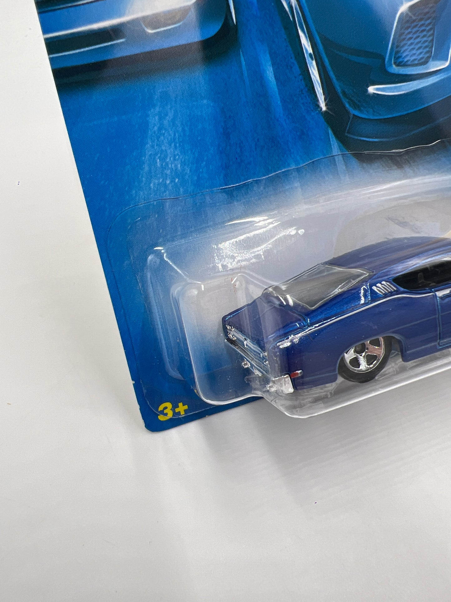 2008 Hot Wheels New Models #19 69 Ford Torino Talladega Blue 20D