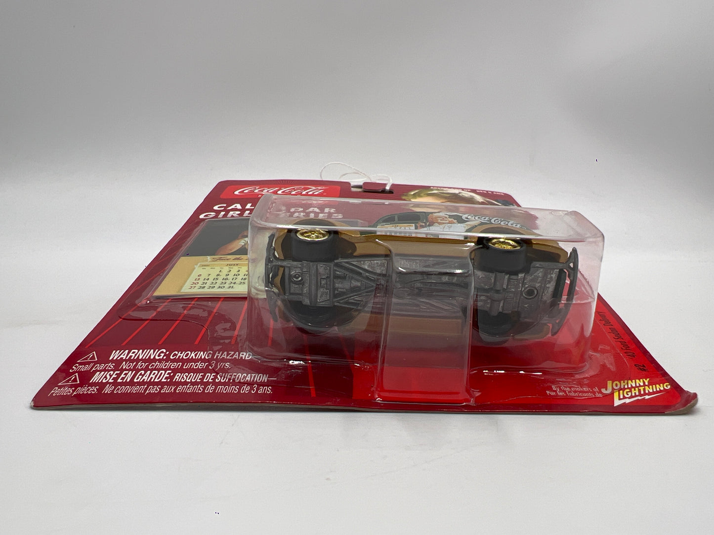 Johnny Lightning Coca Cola Calendar Girl Series #2 40 Ford Sedan Delivery Green/Gold